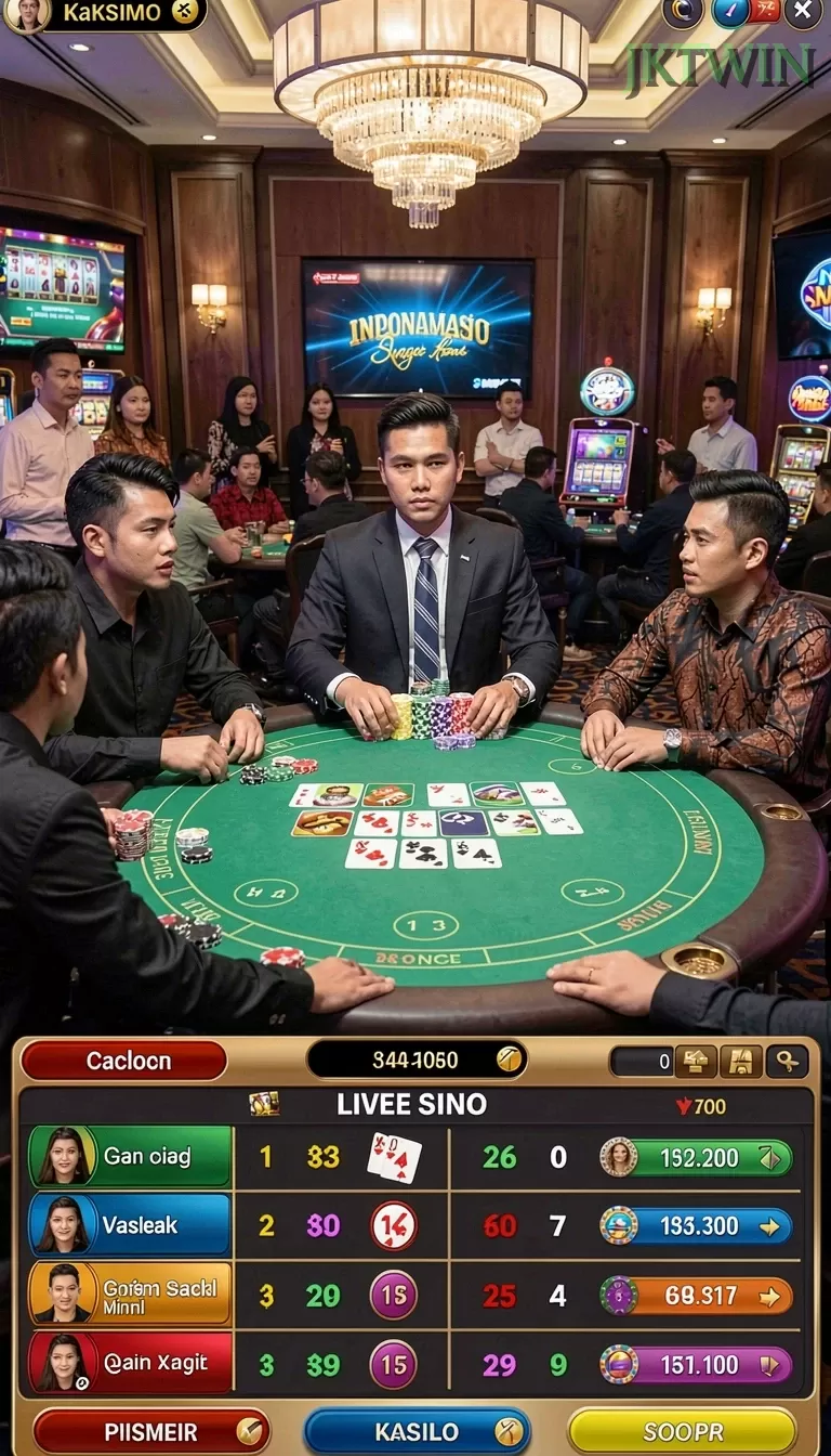 Cuplikan layar MARVRL77 — menu navigasi