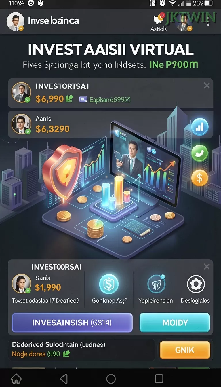 Cuplikan layar RK77 — menu navigasi