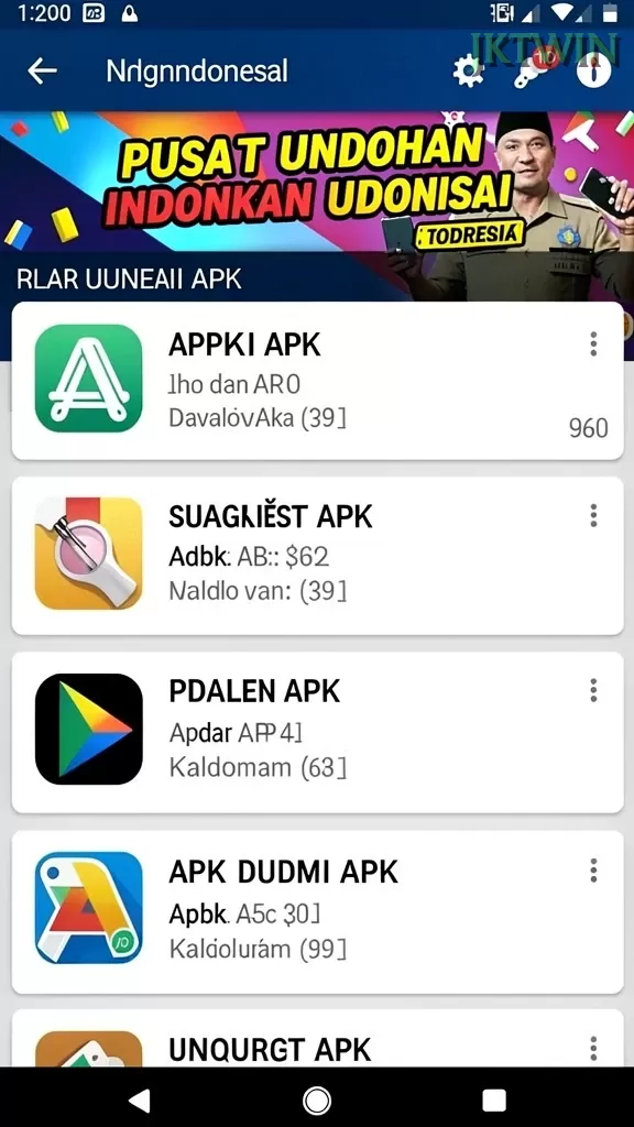 Cuplikan layar RK77 — aktivitas