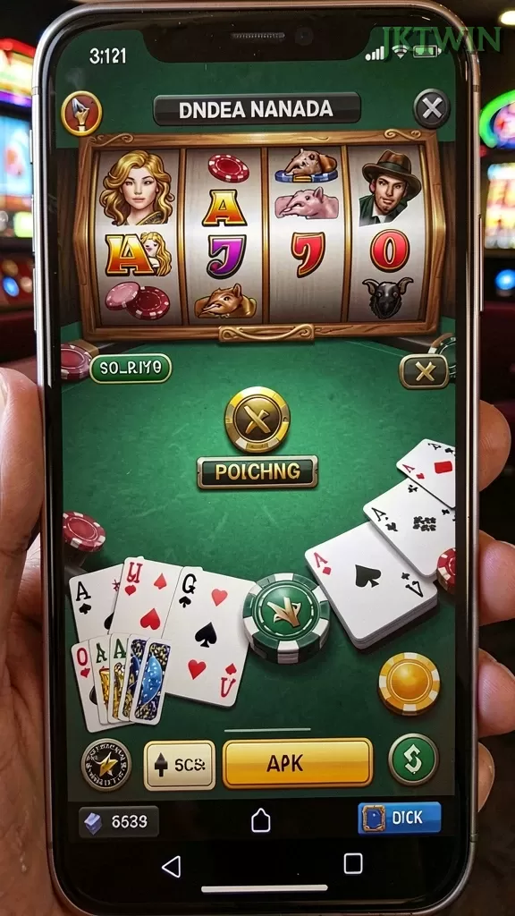 Cuplikan layar PCX777 — menu navigasi